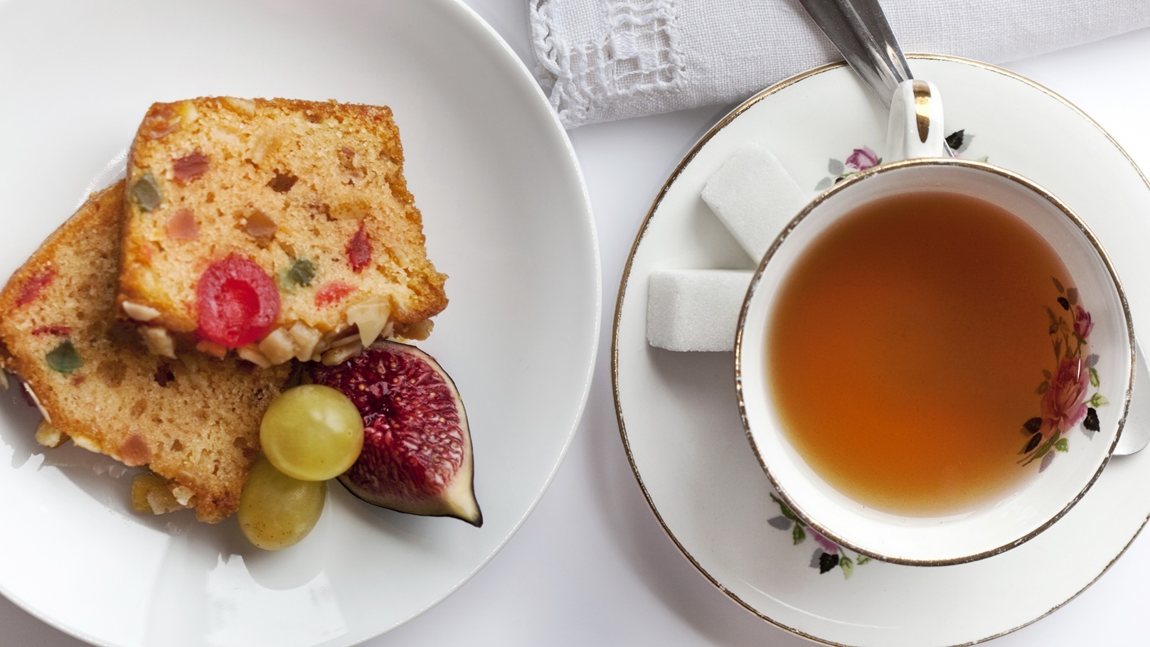 كيك الشاي الهش