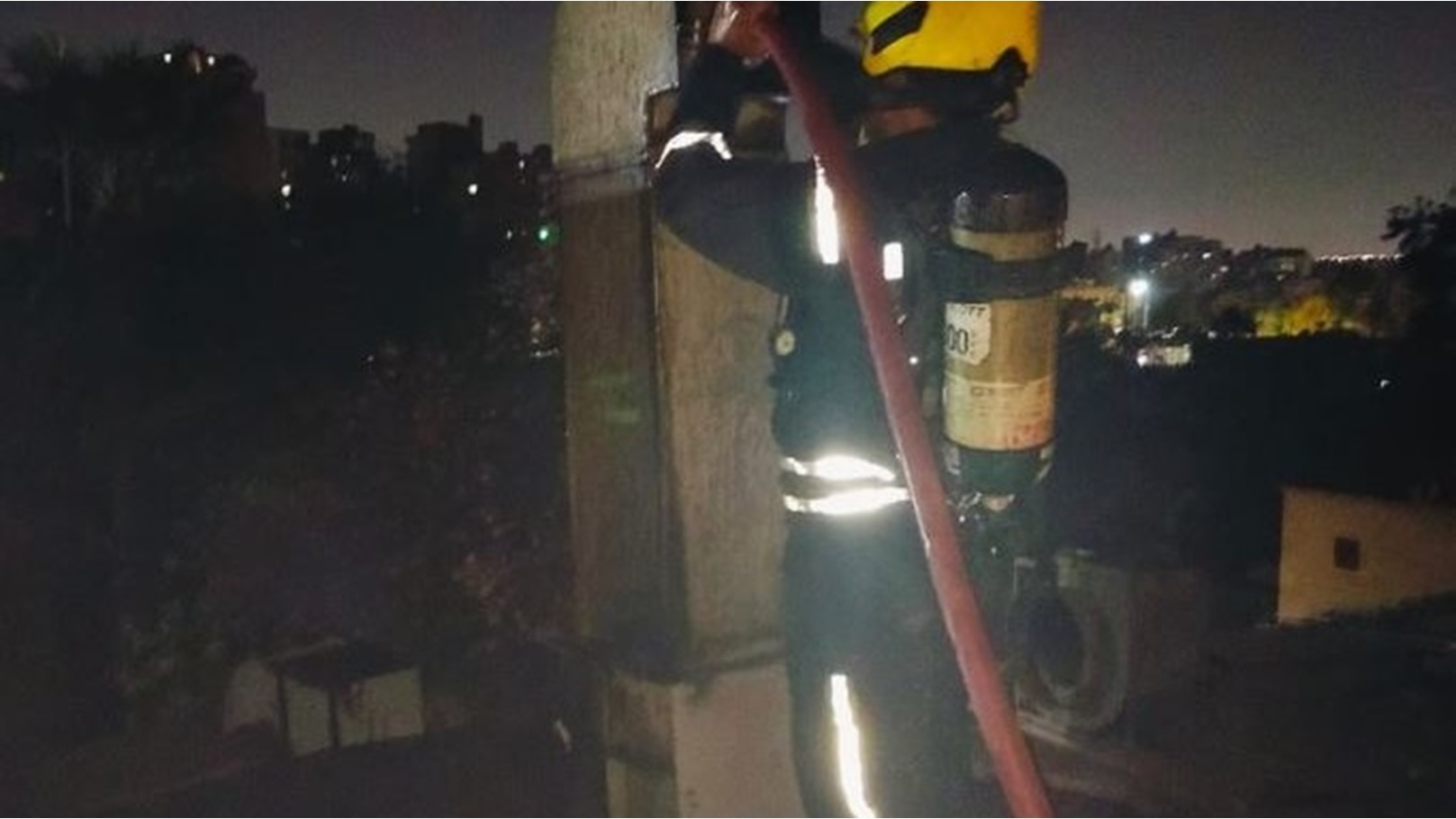 حريق مطعم the club