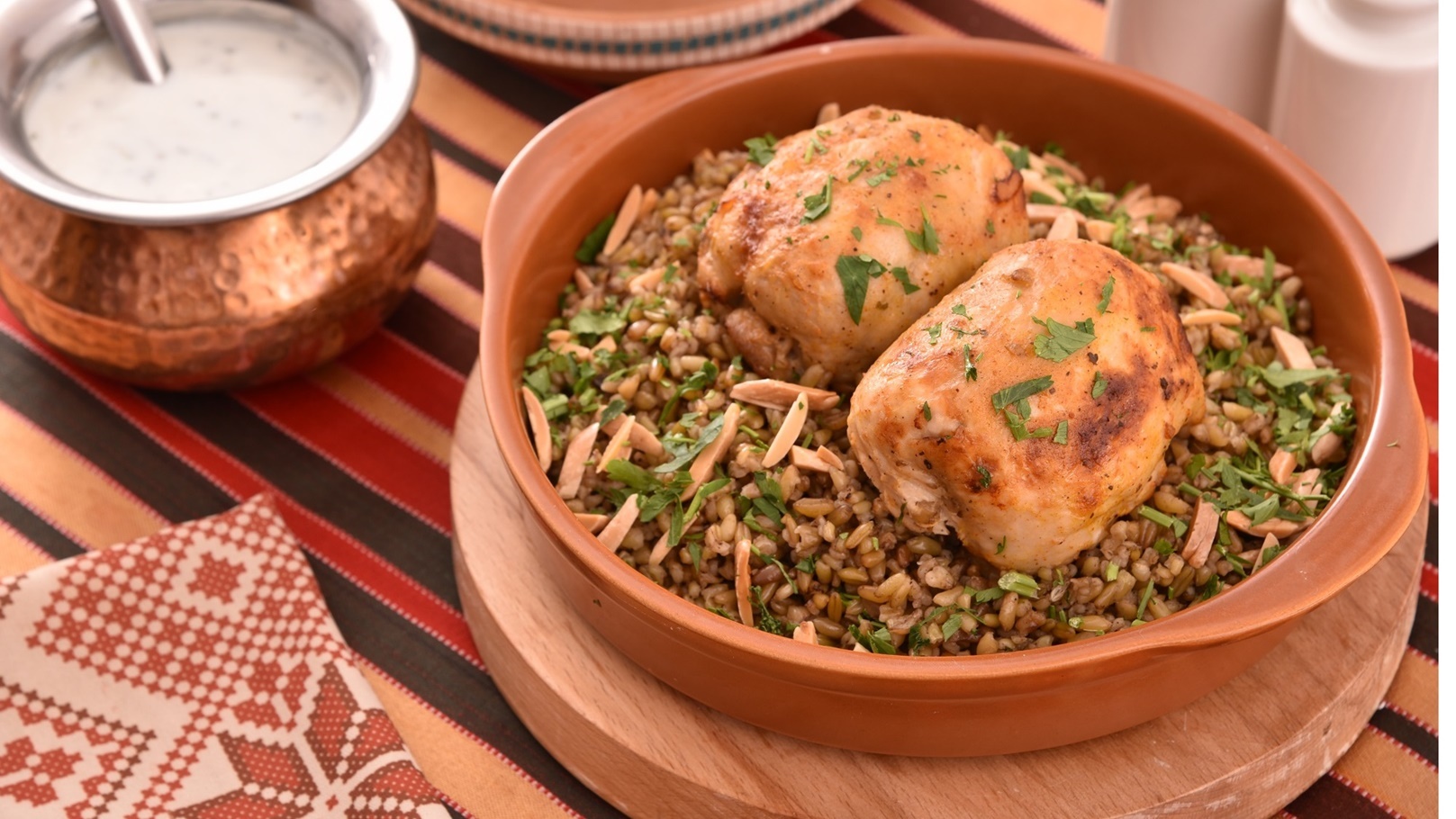 سمان محشي بالفريك