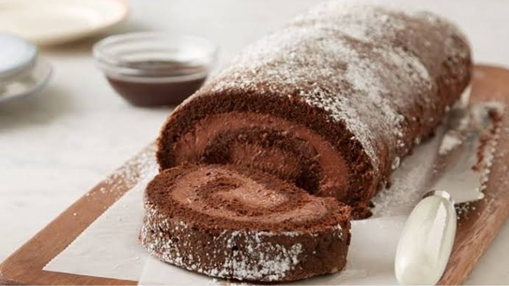 سريسرول بالشوكولاتة