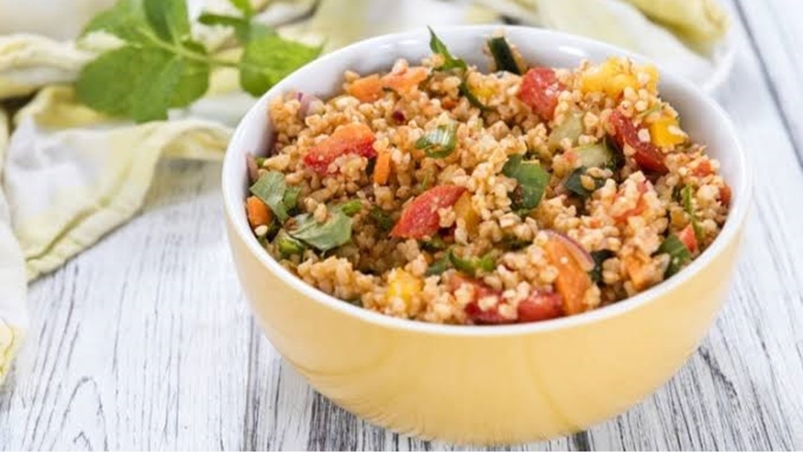 طريقة عمل سلطة البرغل