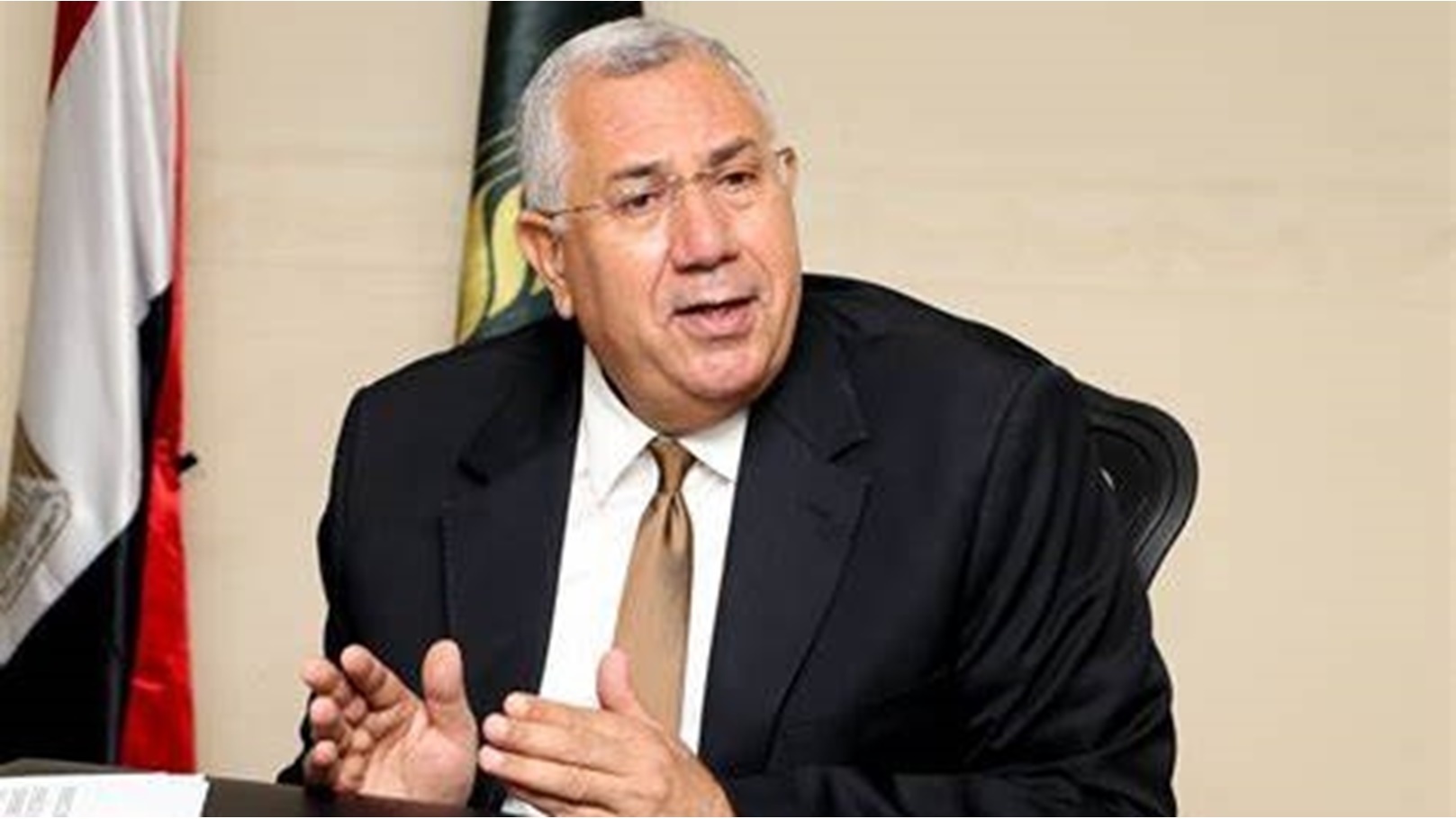 السيد القصير وزير الزراعة واستصلاح الأراضي