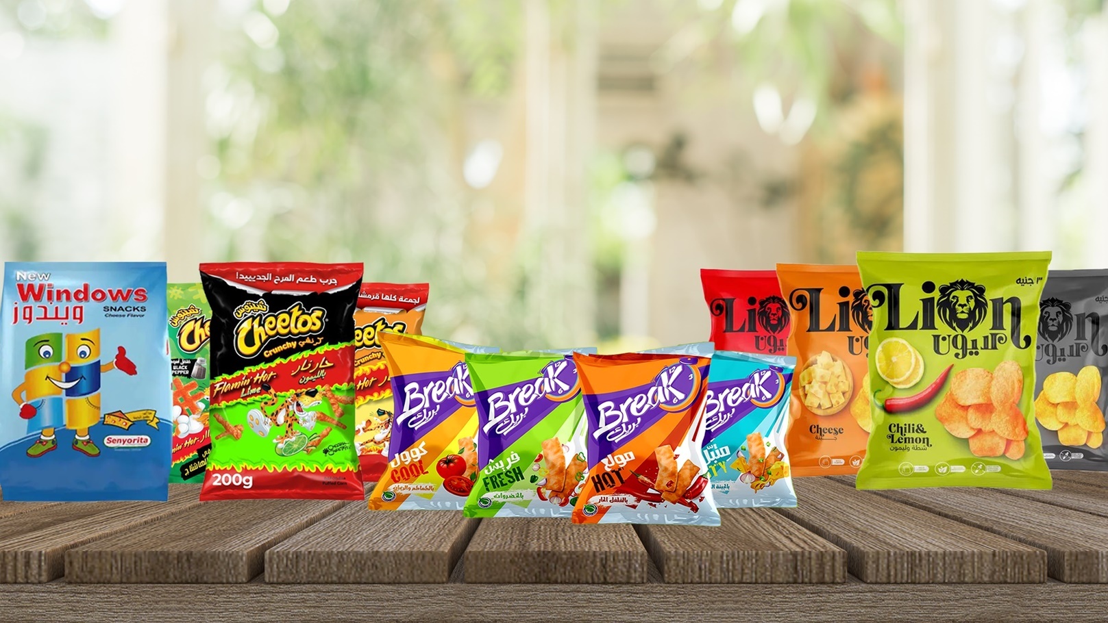 سناكس غير مصرية