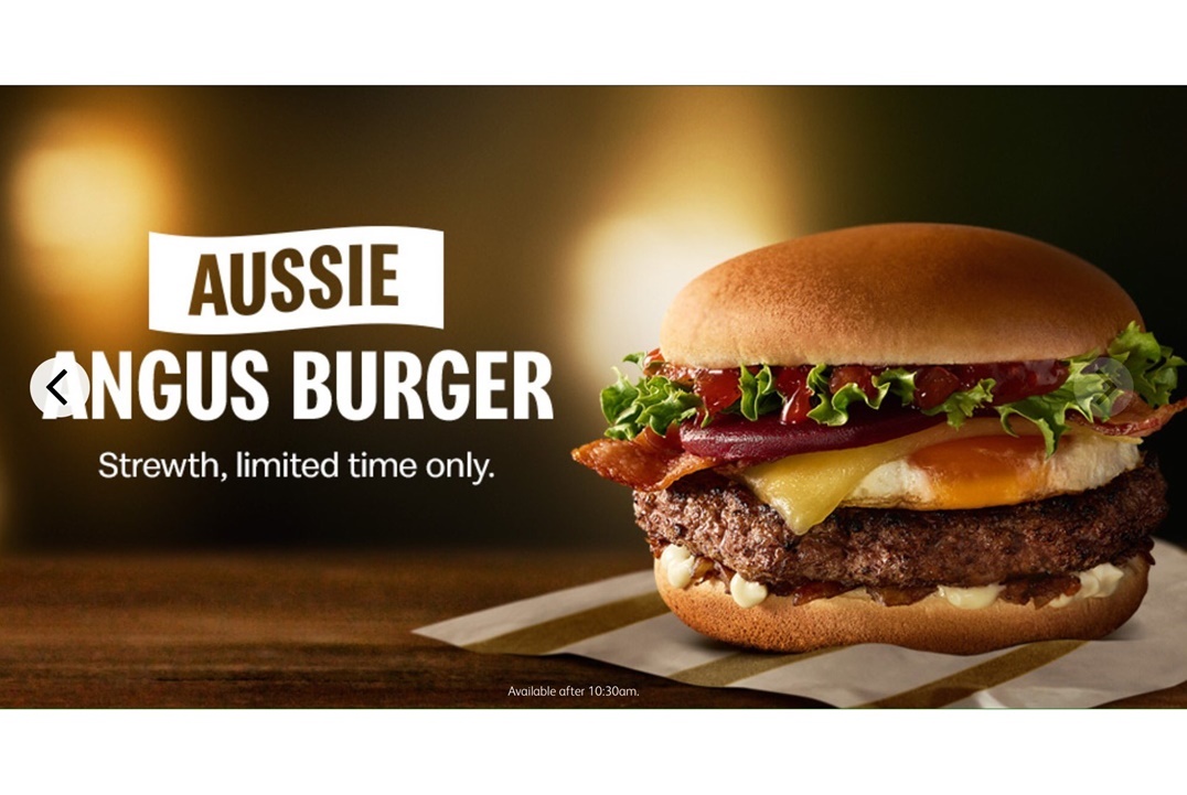 Aussie Angus Beef Burger