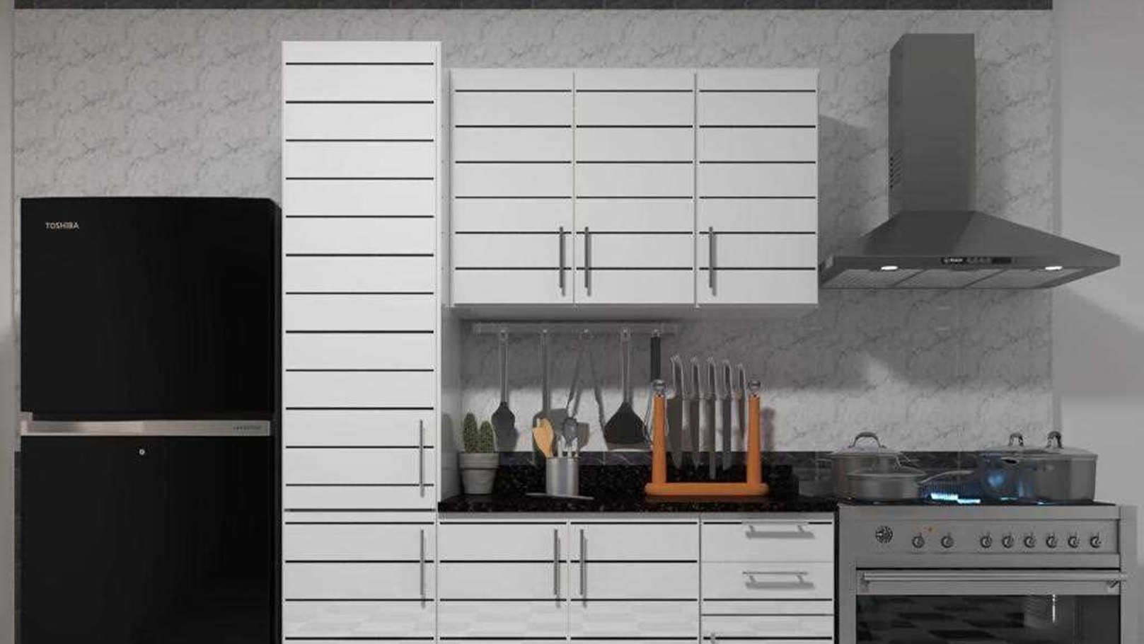 مطبخ من homzmart