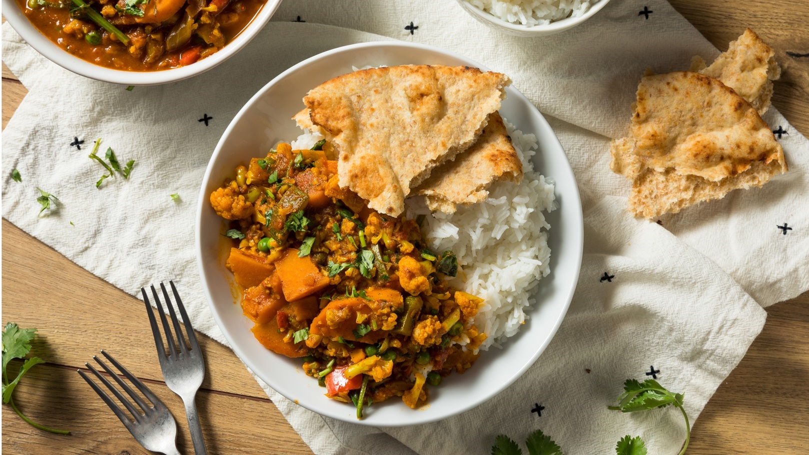 أرز بالخضروات