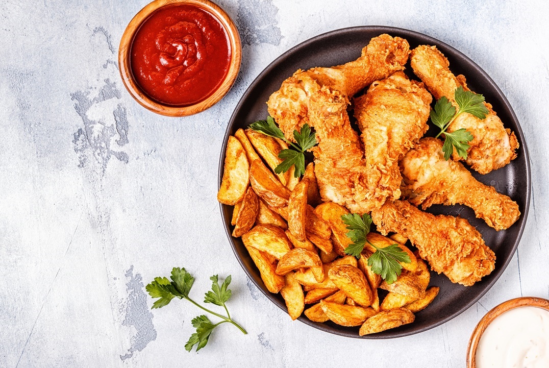 الدجاج المقرمش