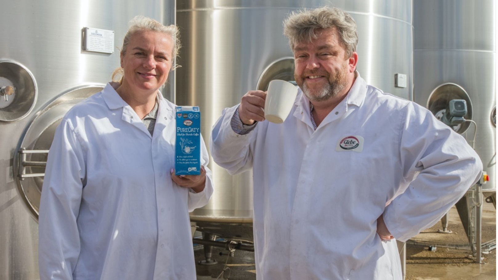 مديرا شركة الحليب، فيليب راينر وشقيقته ريبيكا