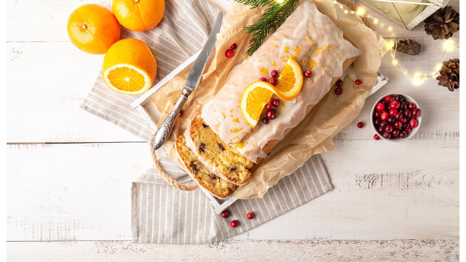 كيك البرتقال بزيت الزيتون بطريقة ابو جوليا