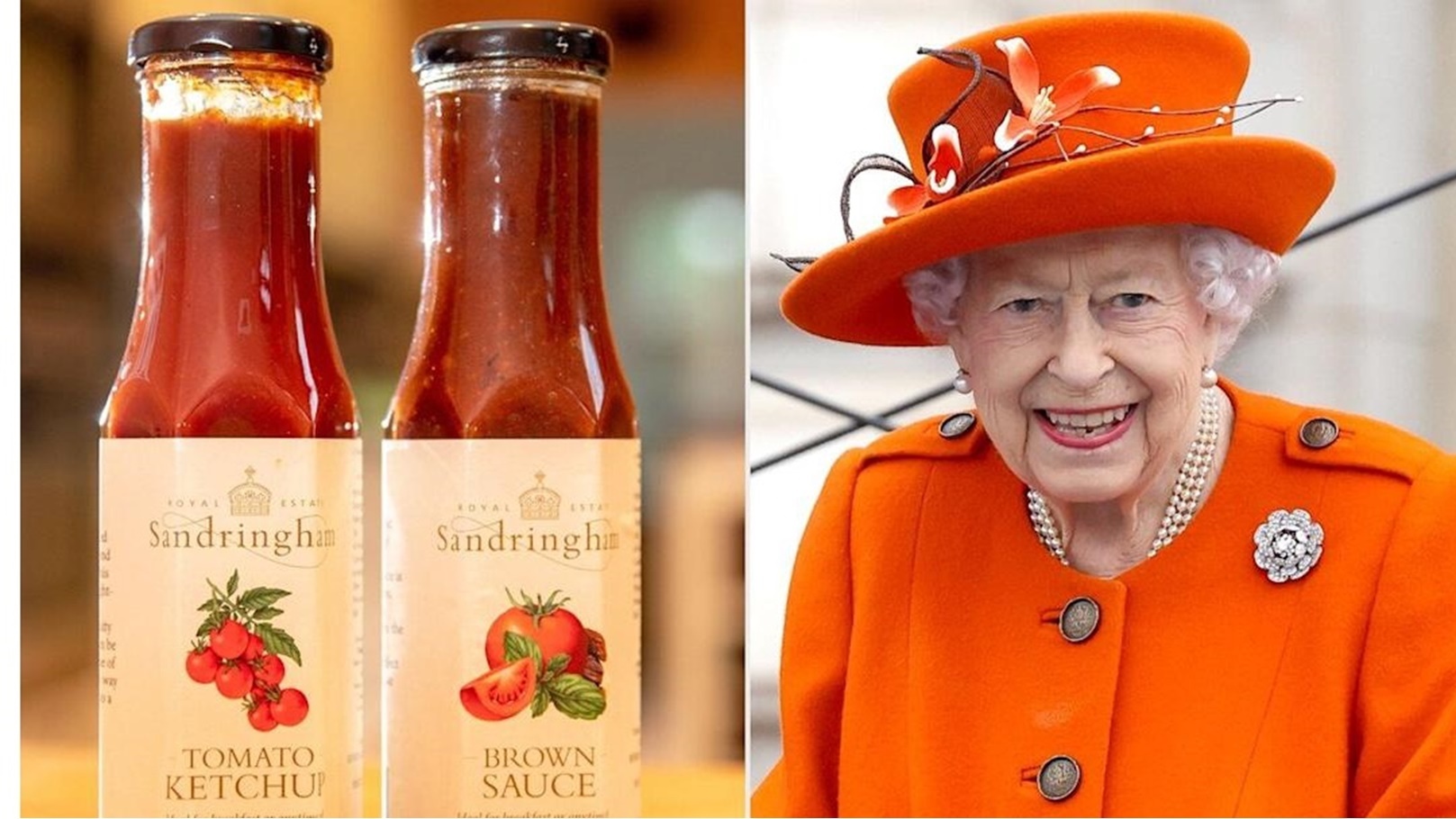 كاتشب وصلصة خاصة بملكة بريطنيا