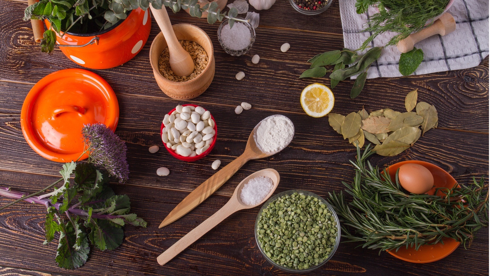 herbs-spices-and-legumes-on-wooden-table-2022-01-08-05-26-41-utc