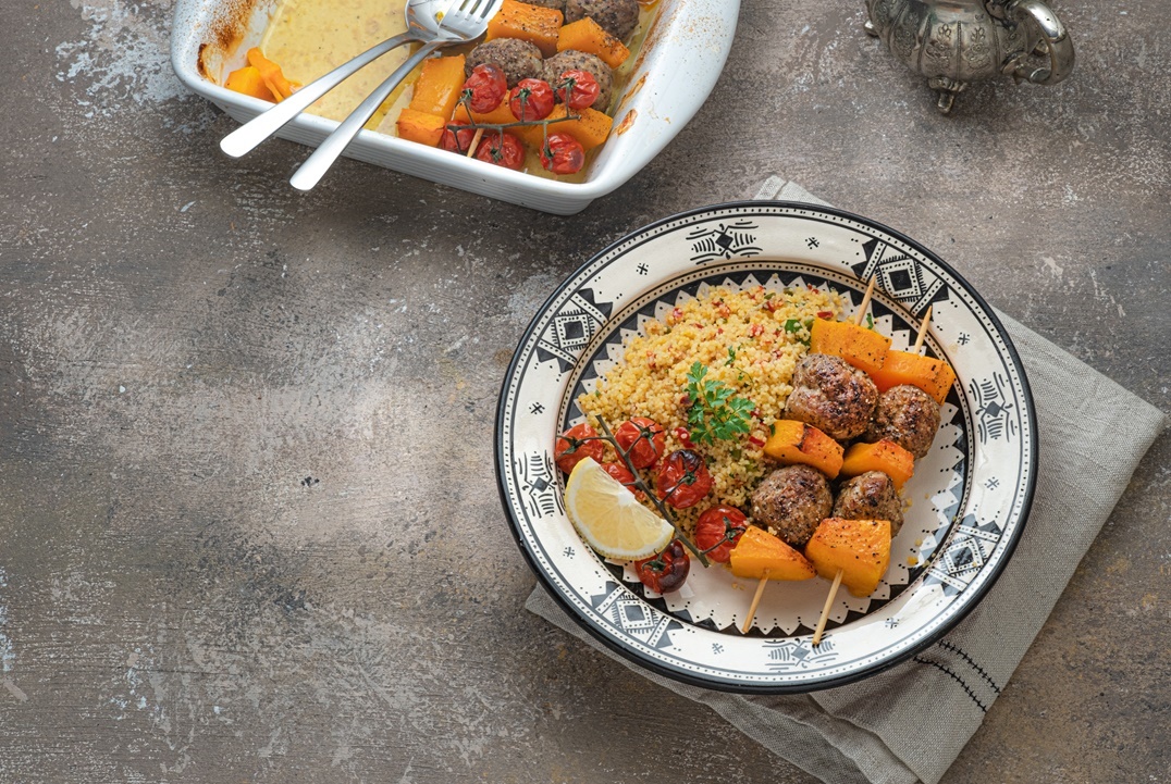moroccan-food-couscous-with-lamb-kofte-or-kebab-in-2021-08-30-05-08-51-utc