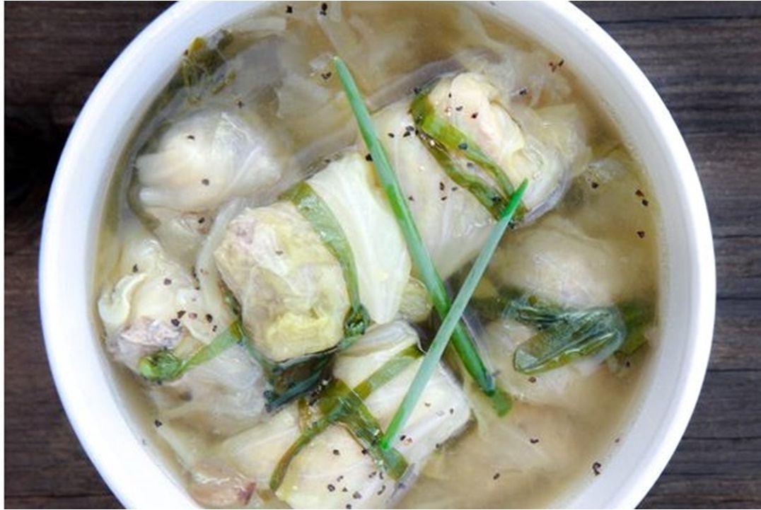 Canh Bắp Cải Nhồi Thịt