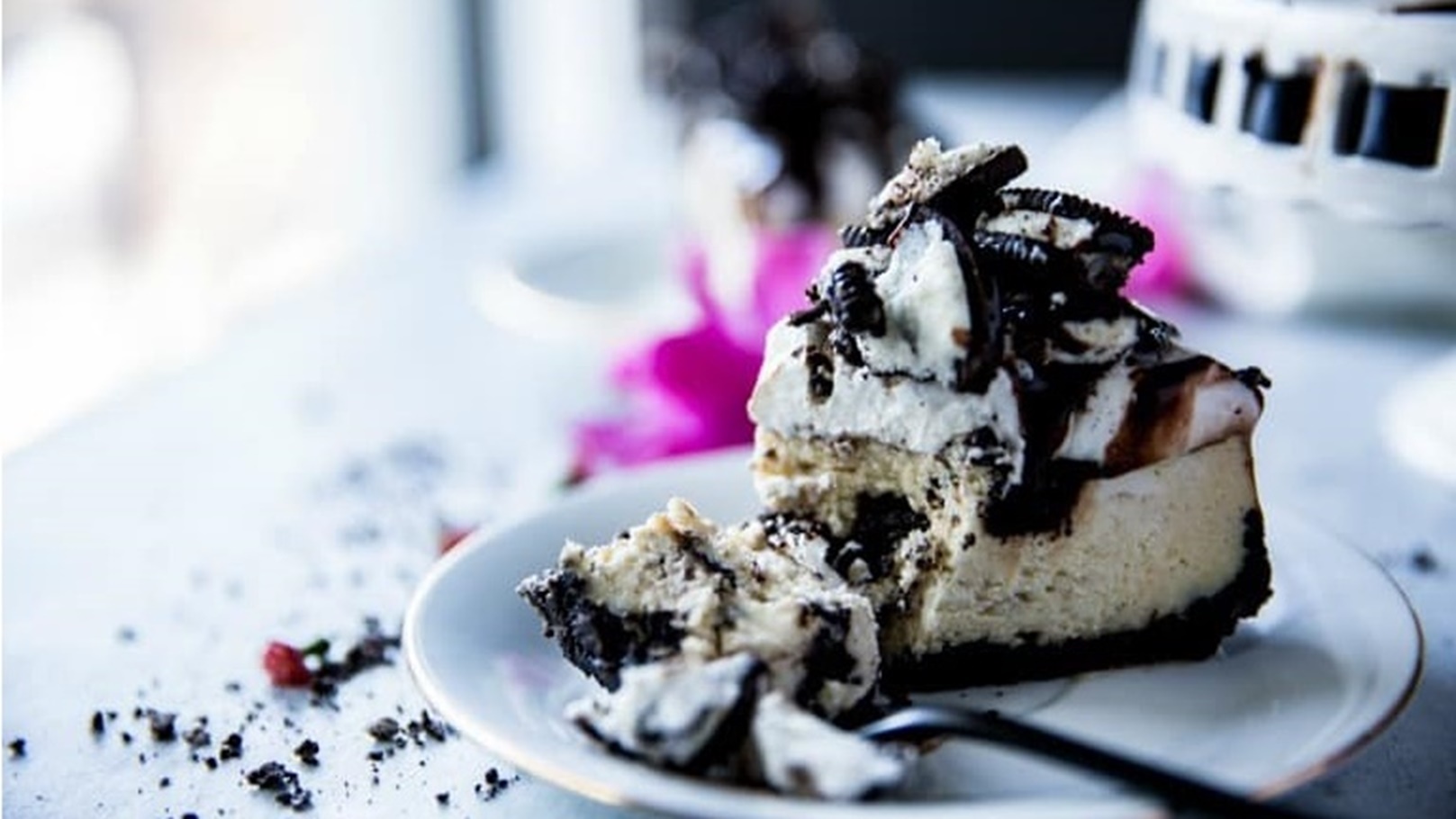 طريقة عمل تشيز كيك اوريو