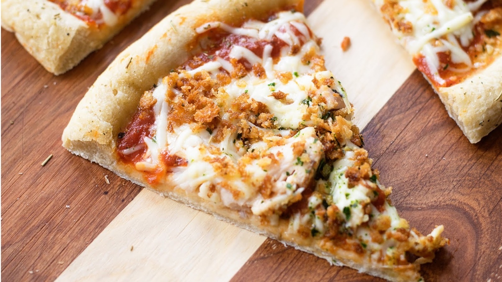 طريقة عمل بيتزا الرانش بالدجاج