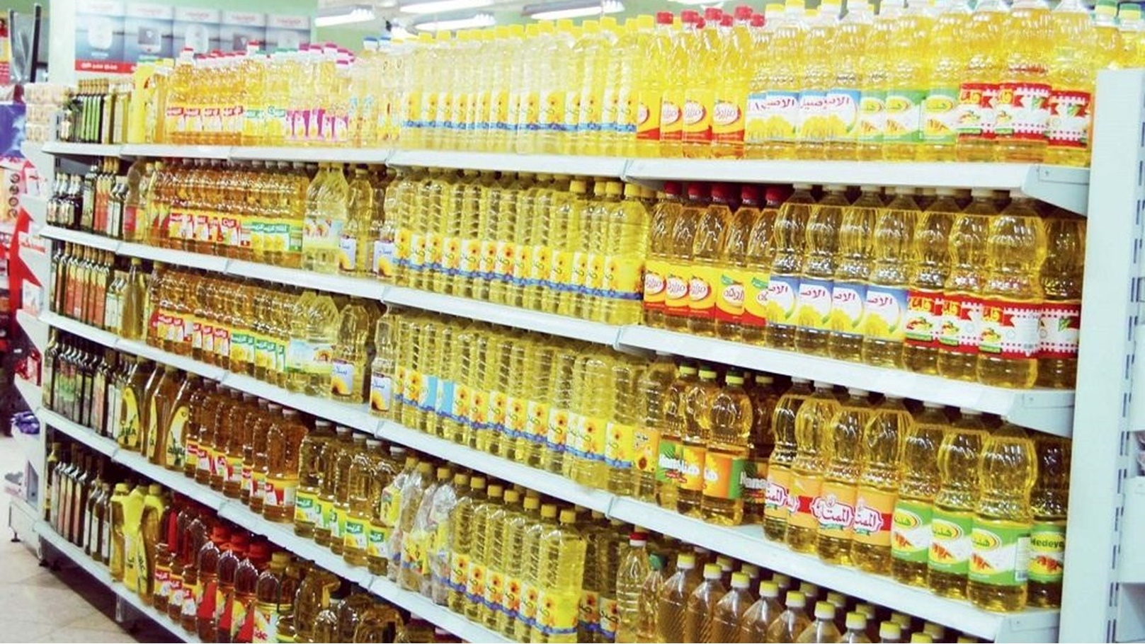 زيت الطعام في السلاسل التجارية