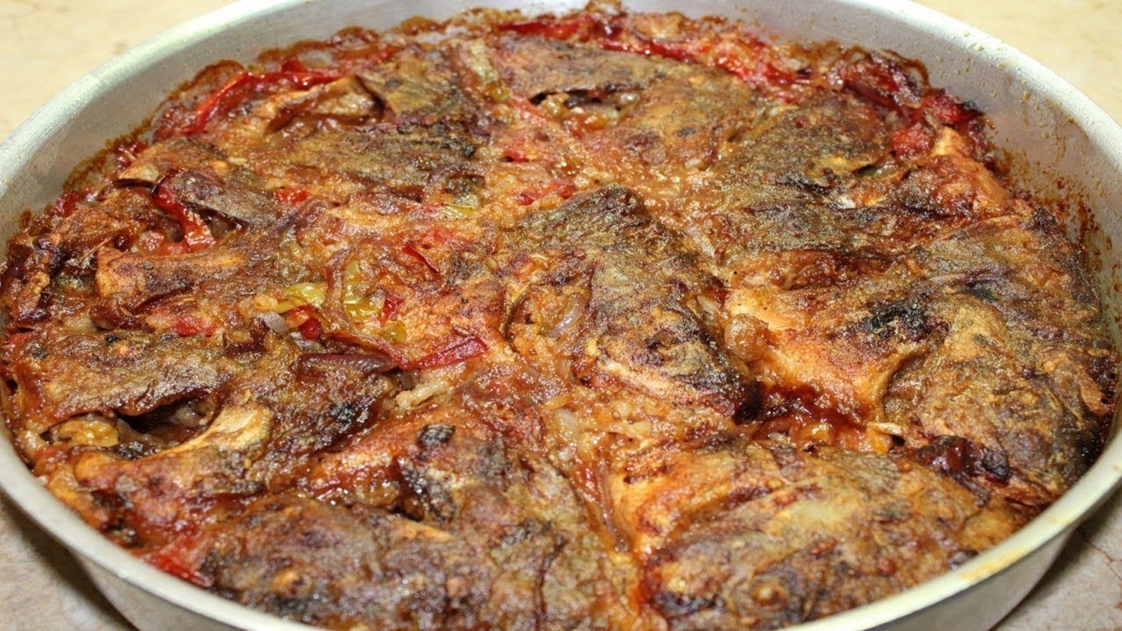 طريقة عمل طاجن السمك