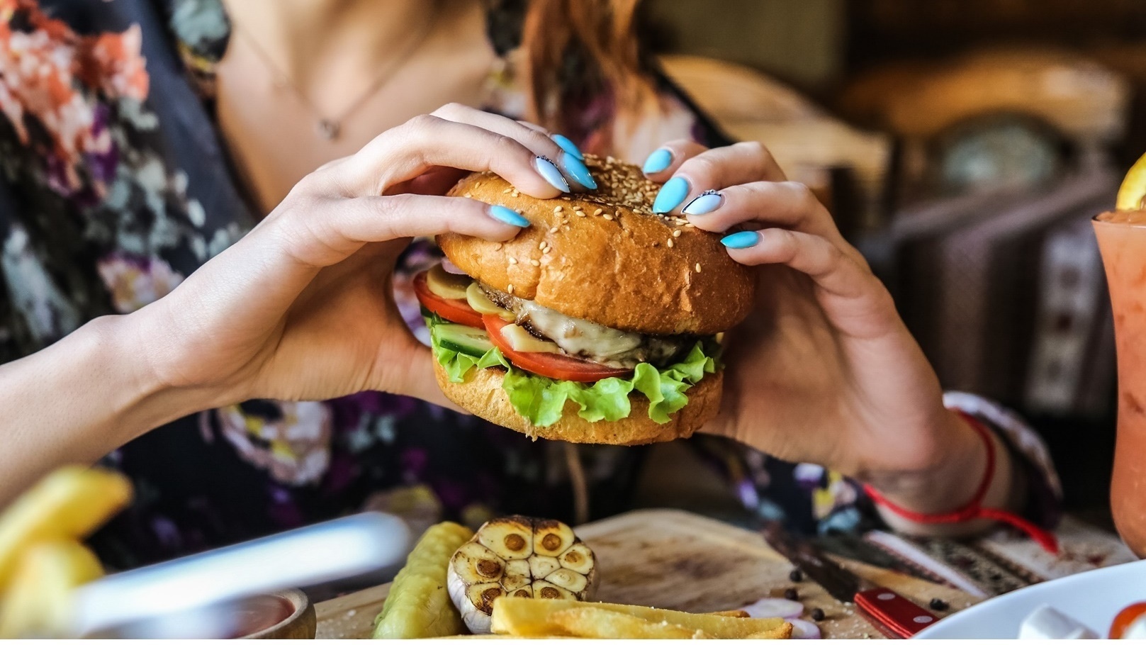 طريقة عمل ساندوتش البرجر