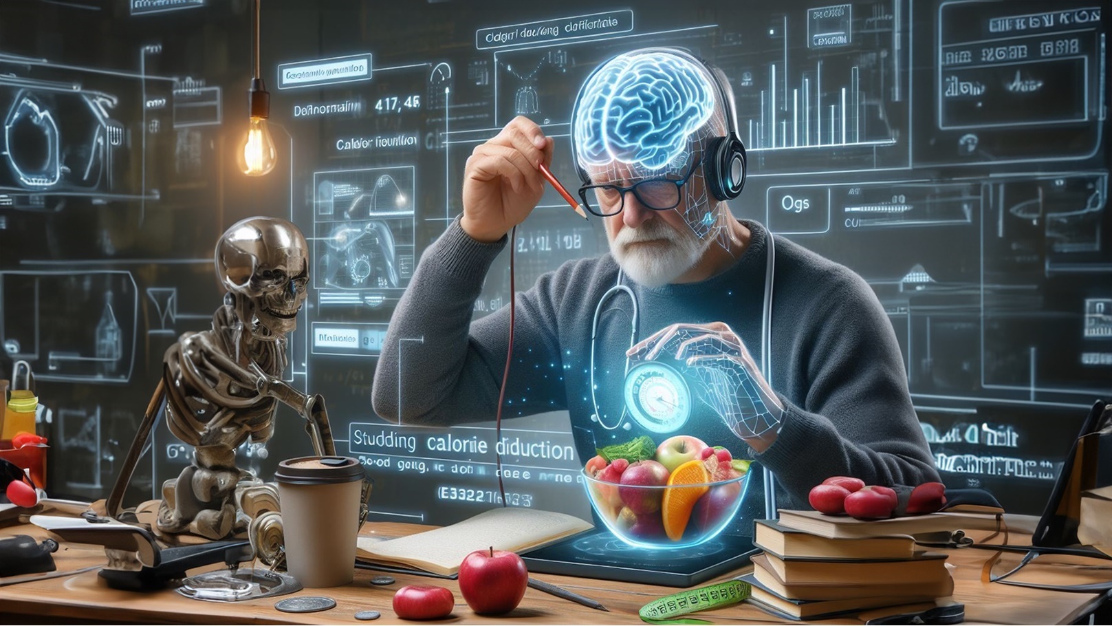 اكتشاف جين OXR1...مفتاح لإطالة العمر وصحة العقل عبر تقليل السعرات الحرارية