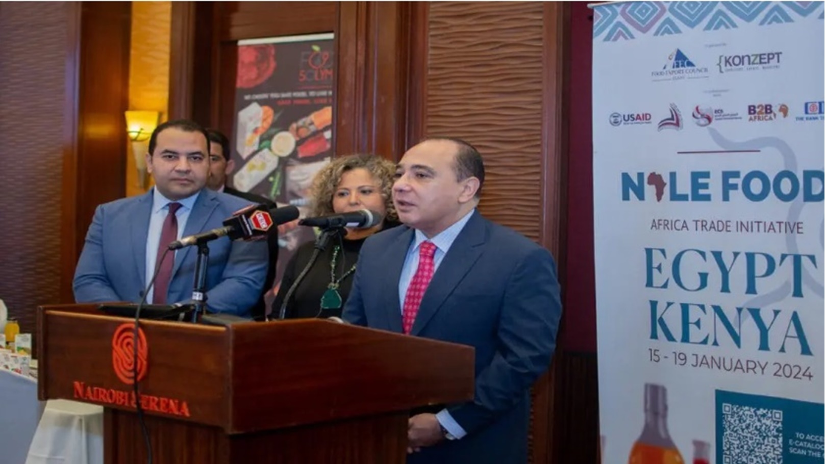 تألق شركات تصنيع الأغذية المصرية في معرض Nile Food Africa في كينيا