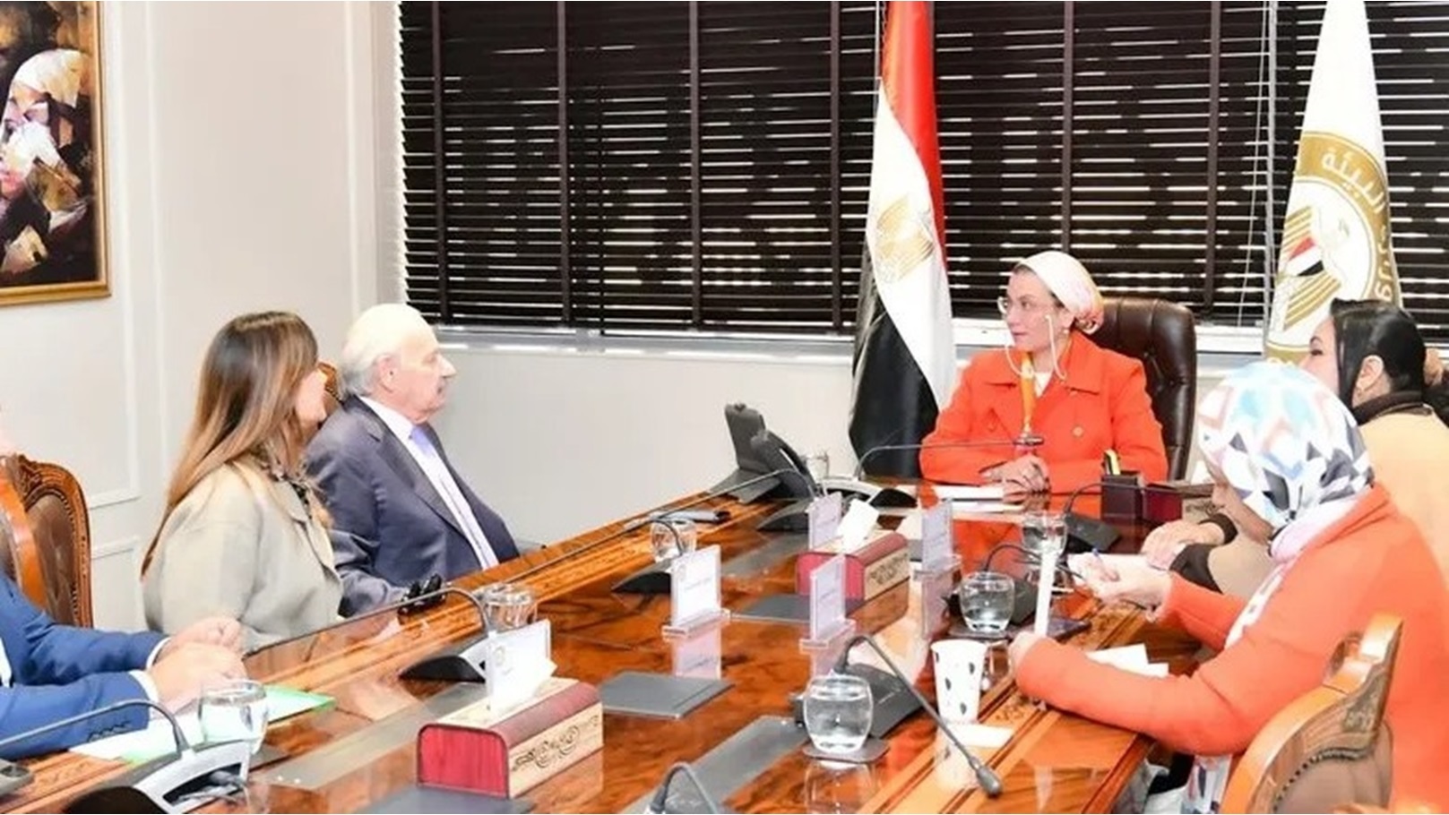 وزيرة البيئة