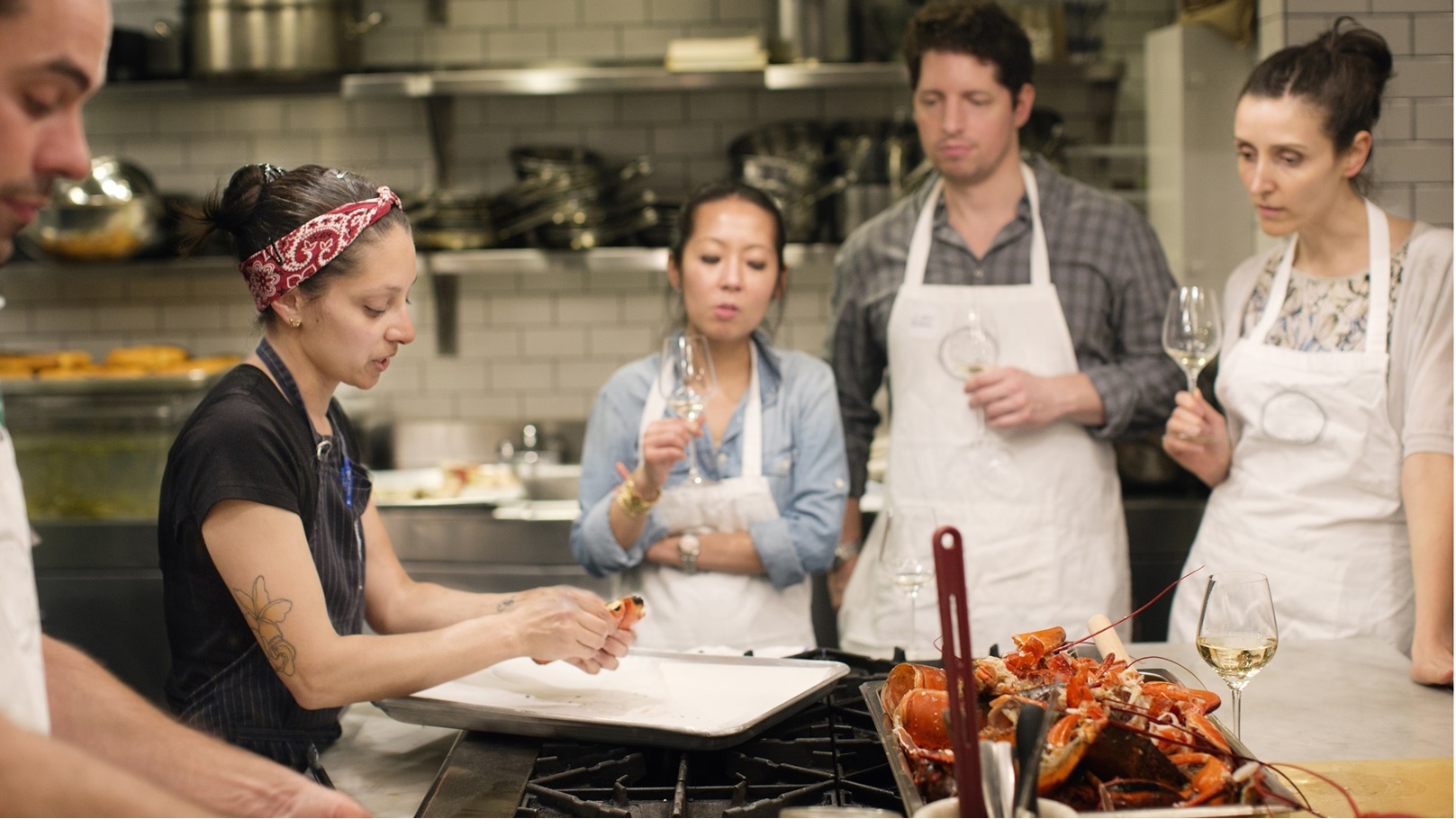 طريقة طهي الاستاكوزا - اسماك بحرية - جمبري (2)