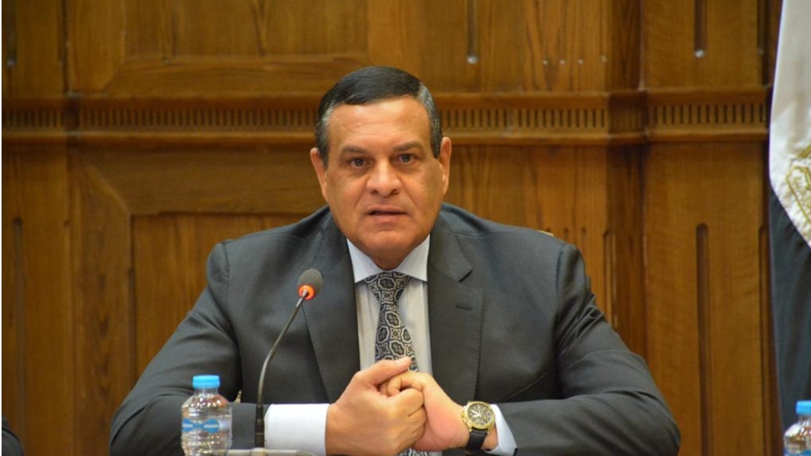 اللواء هشام آمنة وزير التنمية المحلية