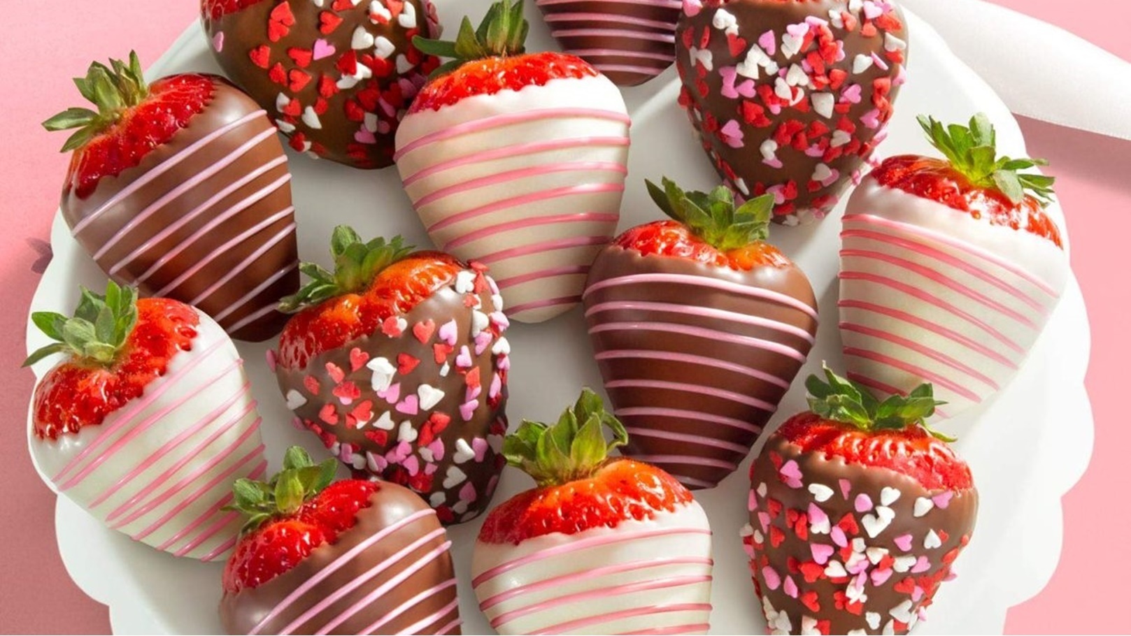 فراولة بالشوكولاتة