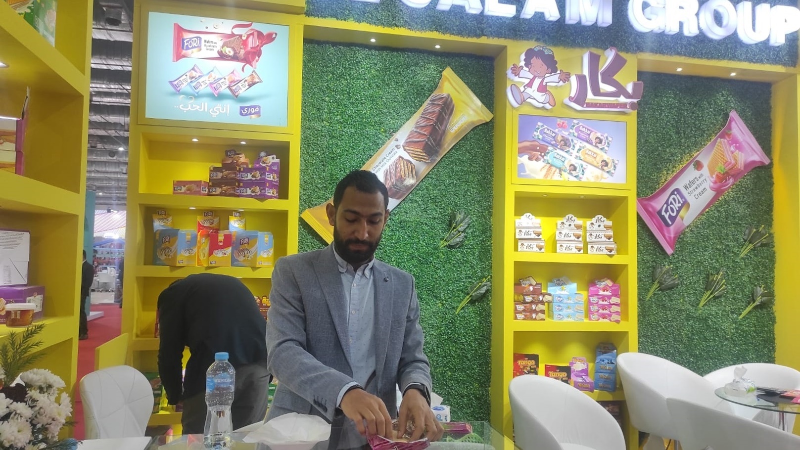 أحمد صبحي مسئول المبيعات بالسلام جروب