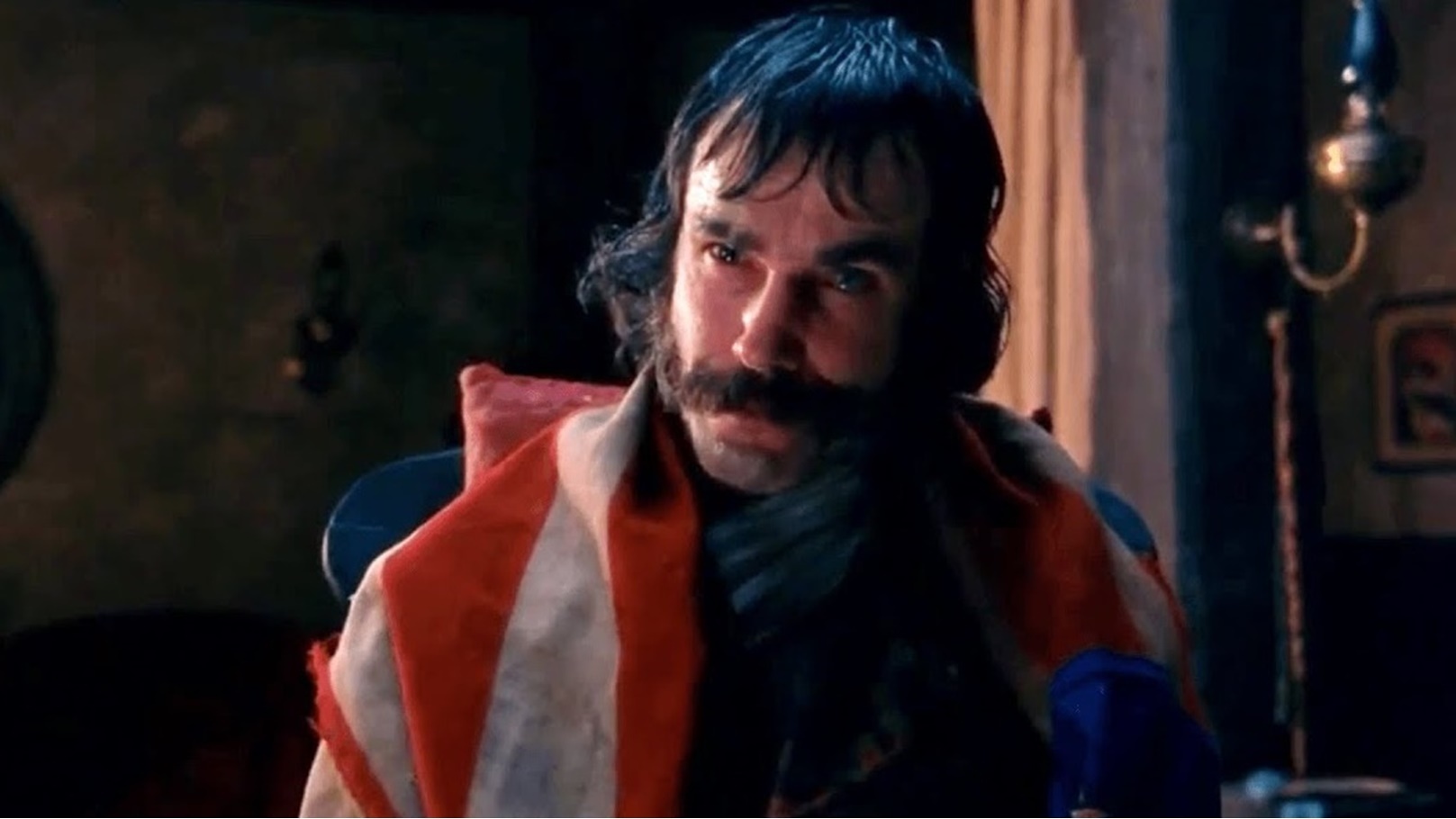 دانييل داي لويس في دور بيل الجزار من فيلم Gangs of New York