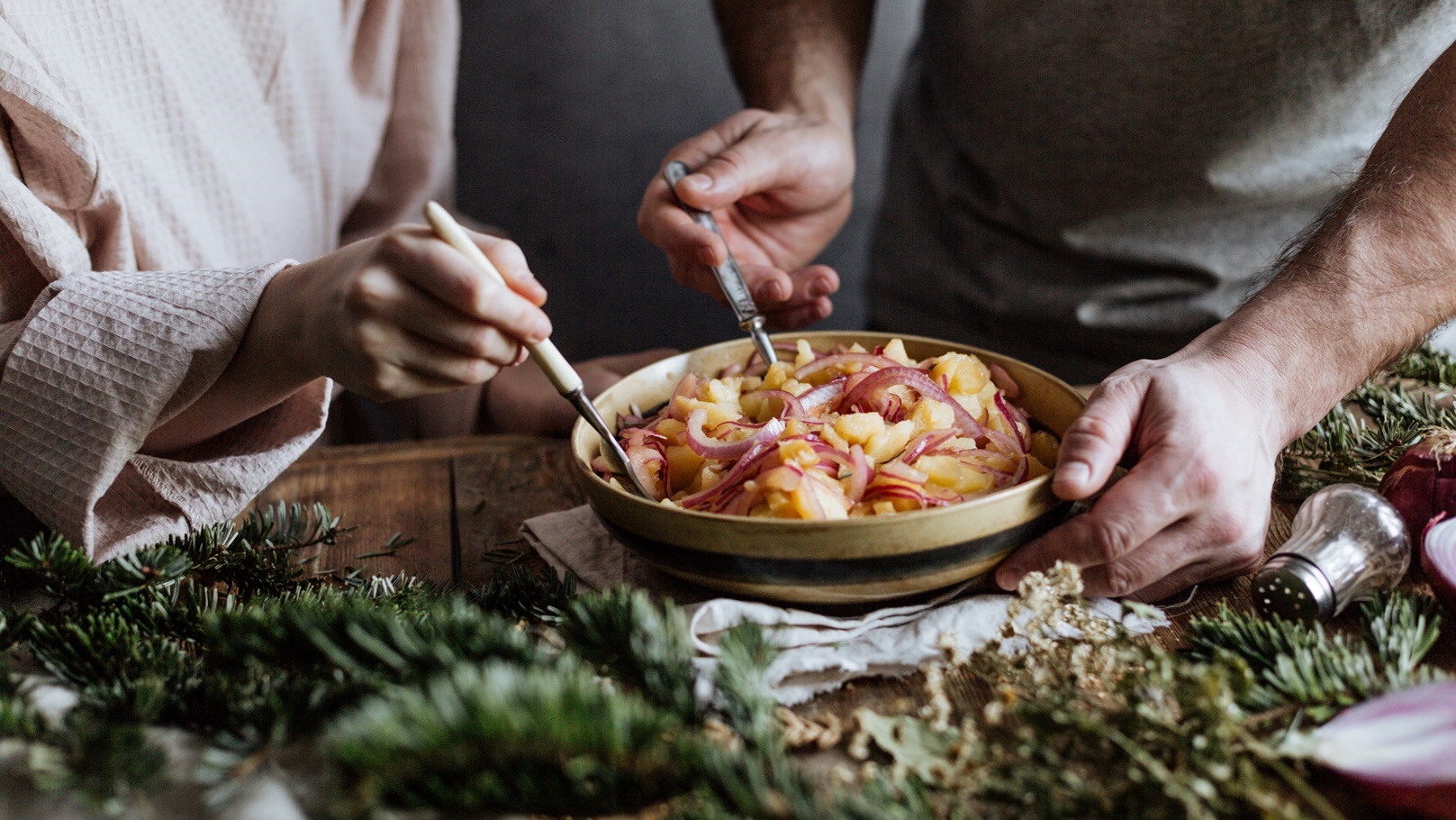 سلطة البطاطس