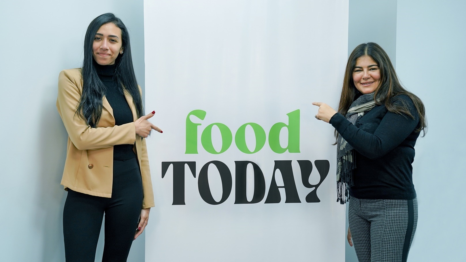 الشيف رانيا الجزار مع فيروز خالد صلاح