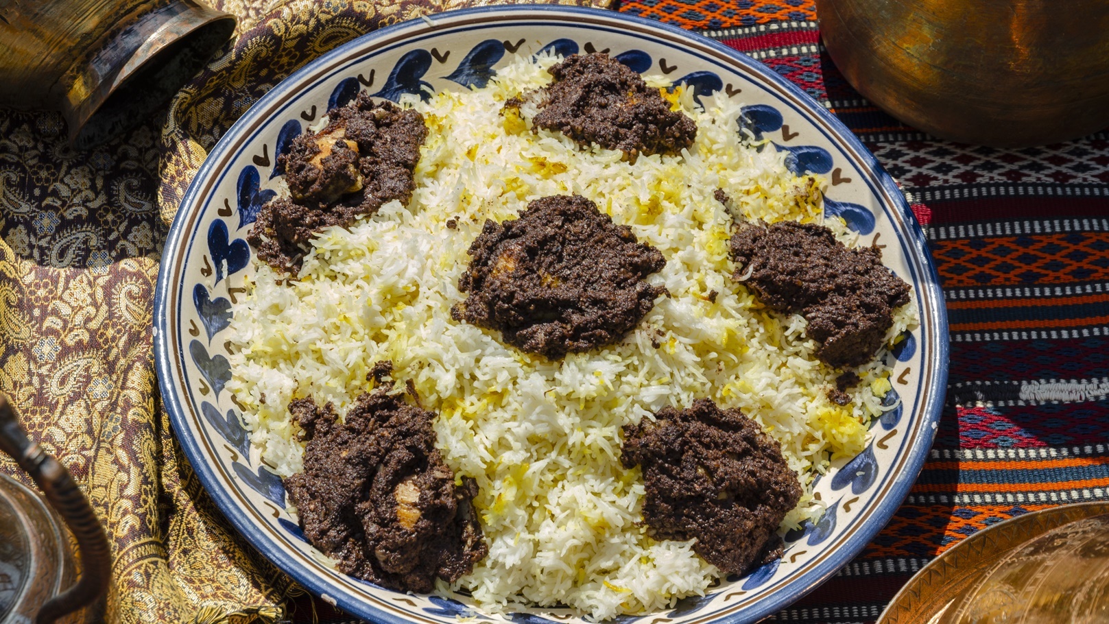 مجبوس اللحم على الطريقة الكويتي