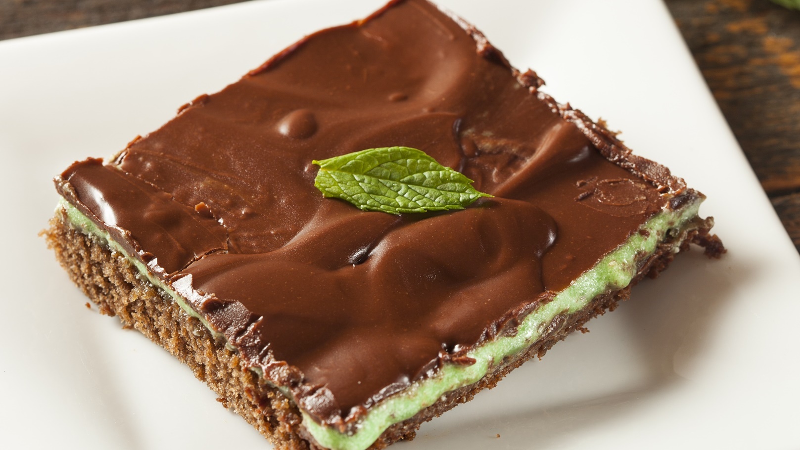 براونيز الشوكولاتة بالنعناع 1