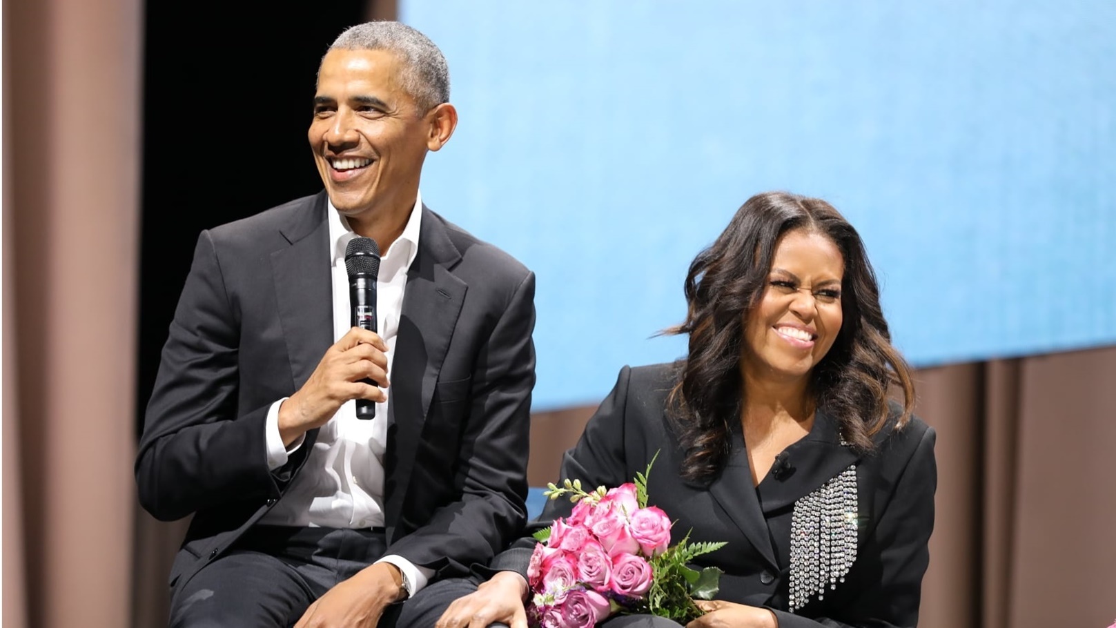 ميشيل وباراك أوباما 4