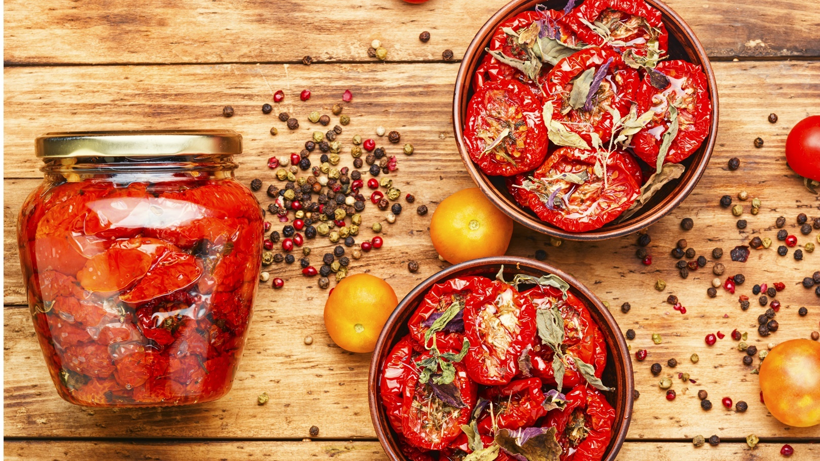 الطماطم المجففة