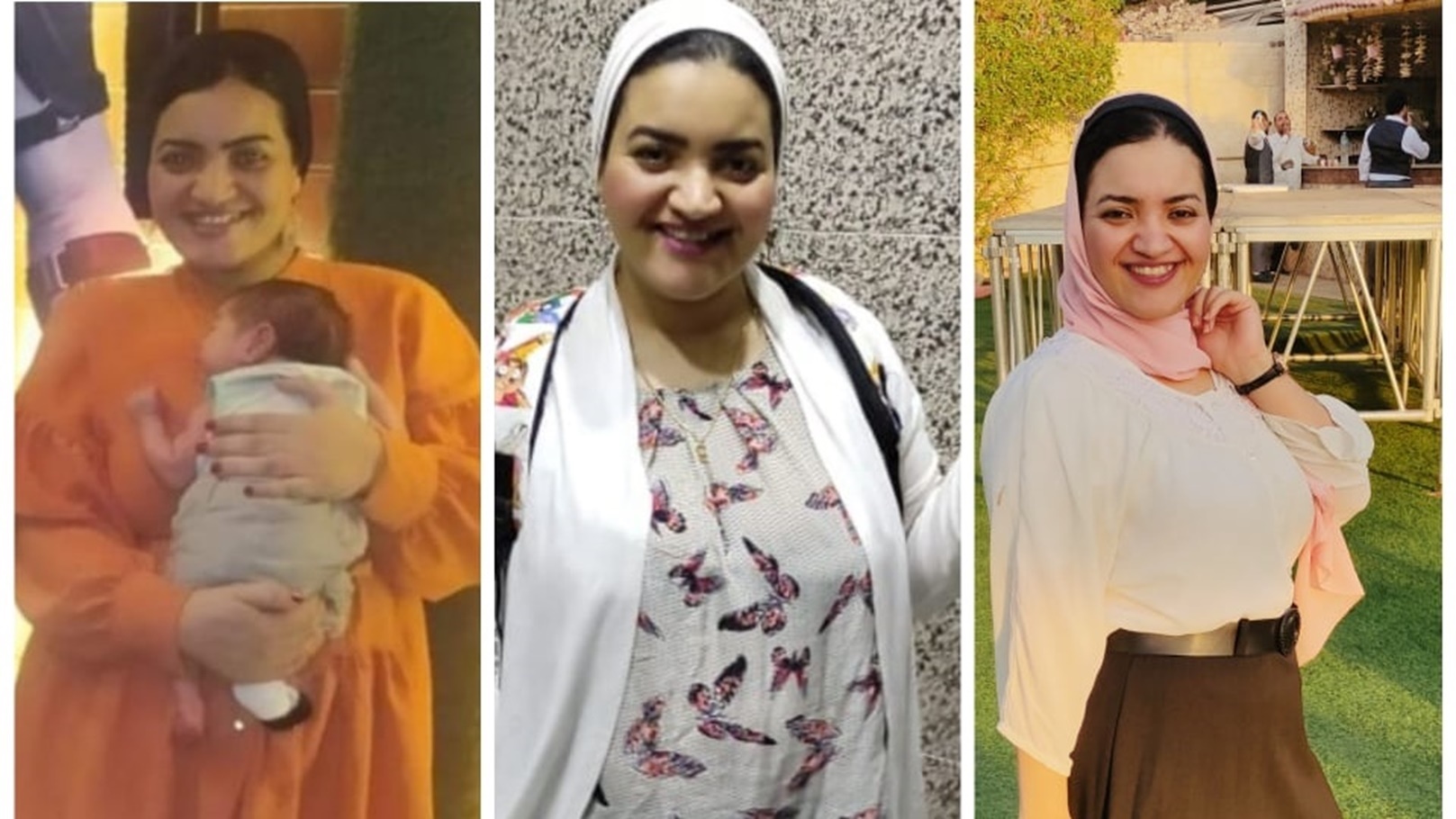 نسمة عبدالله قبل وبعد خسارتها الوزن