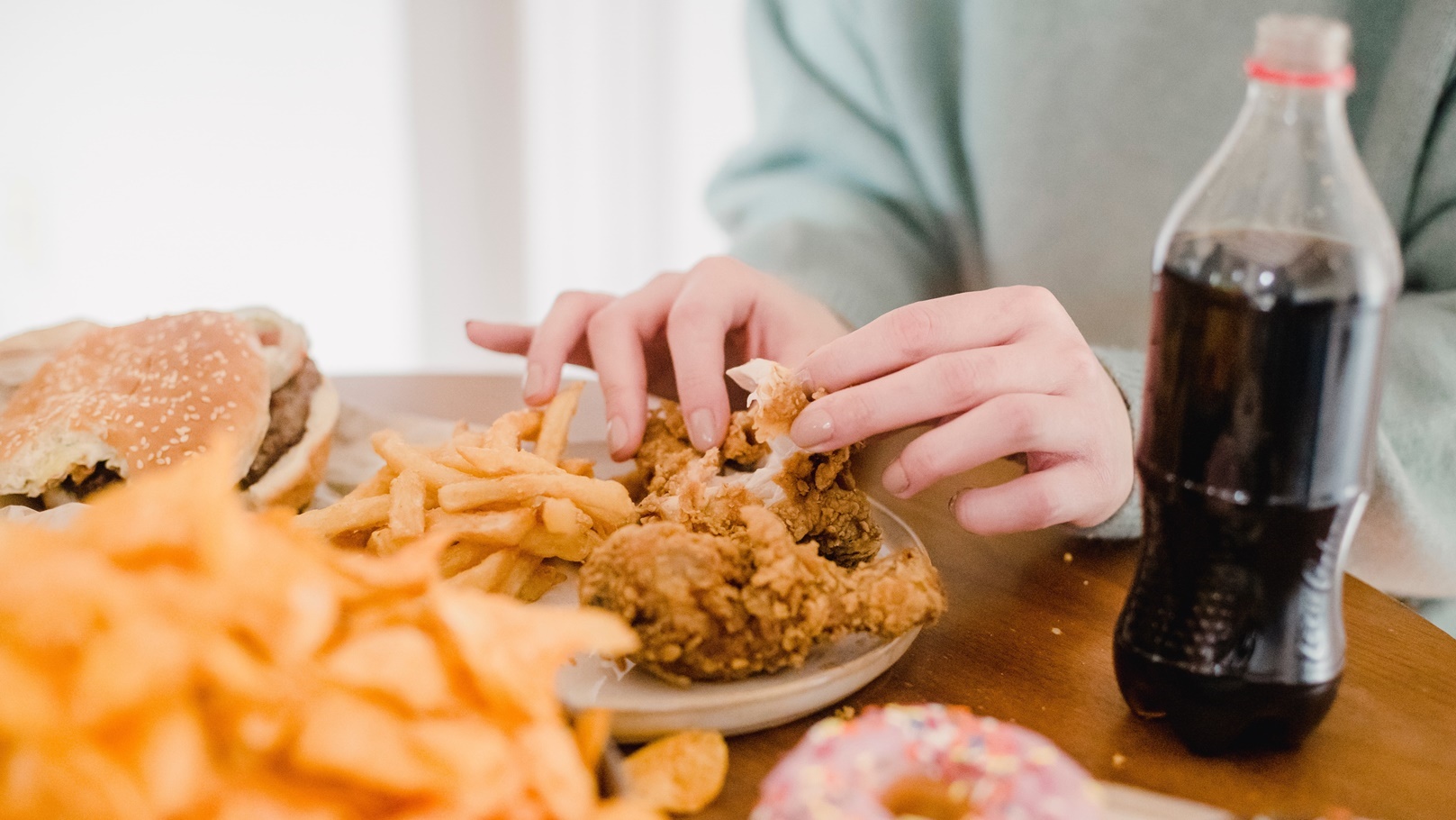 ستربس الدجاج الحار