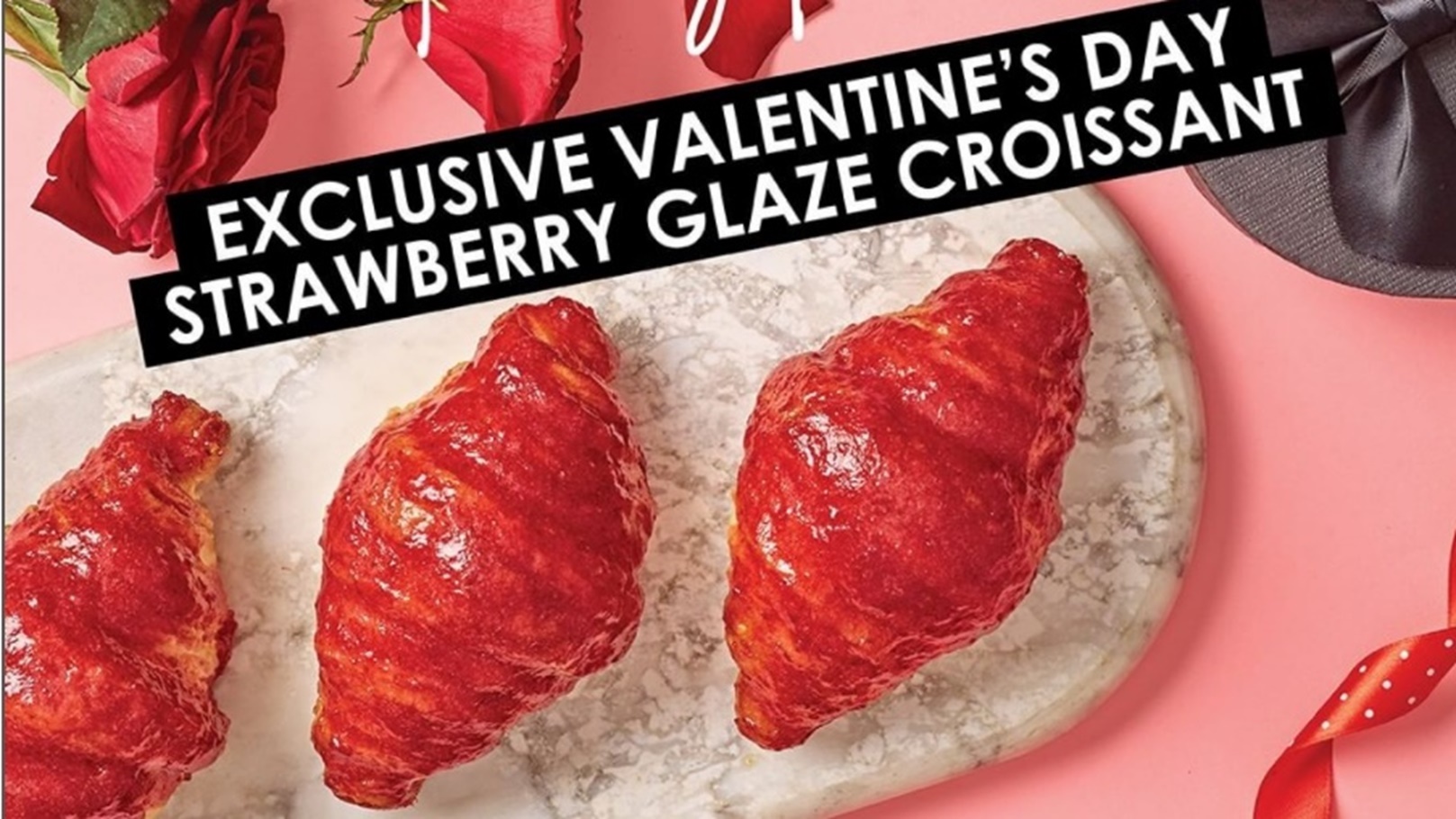 كرواسون أحمر للفلانتين