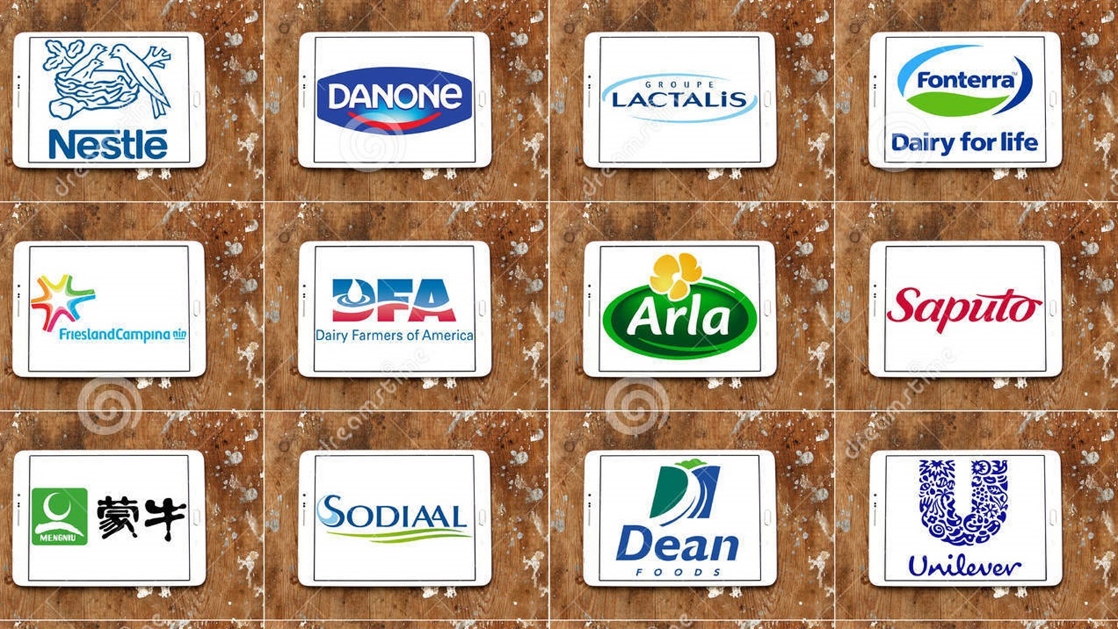 top-global-dairy-companies-logos-collection-famous-brands-vectors-white-tablet-wooden-background-69829043