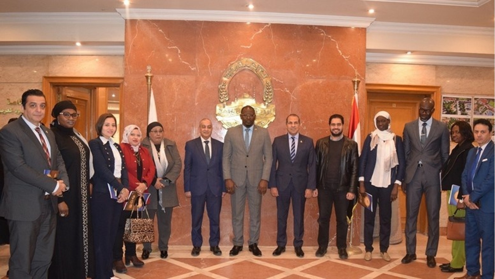 وفد سنغالي11