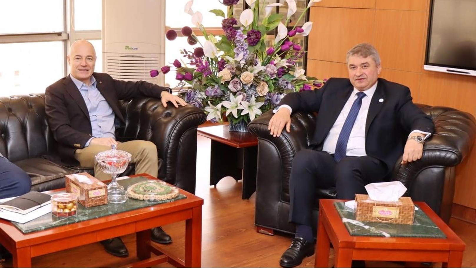 رئيس التنمية الصناعية ومسؤول شركة بيكو