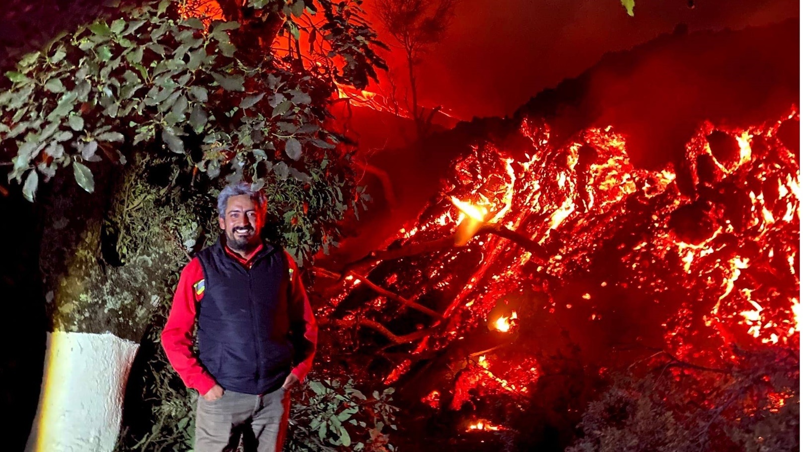 مطعم البيتزا البركانية