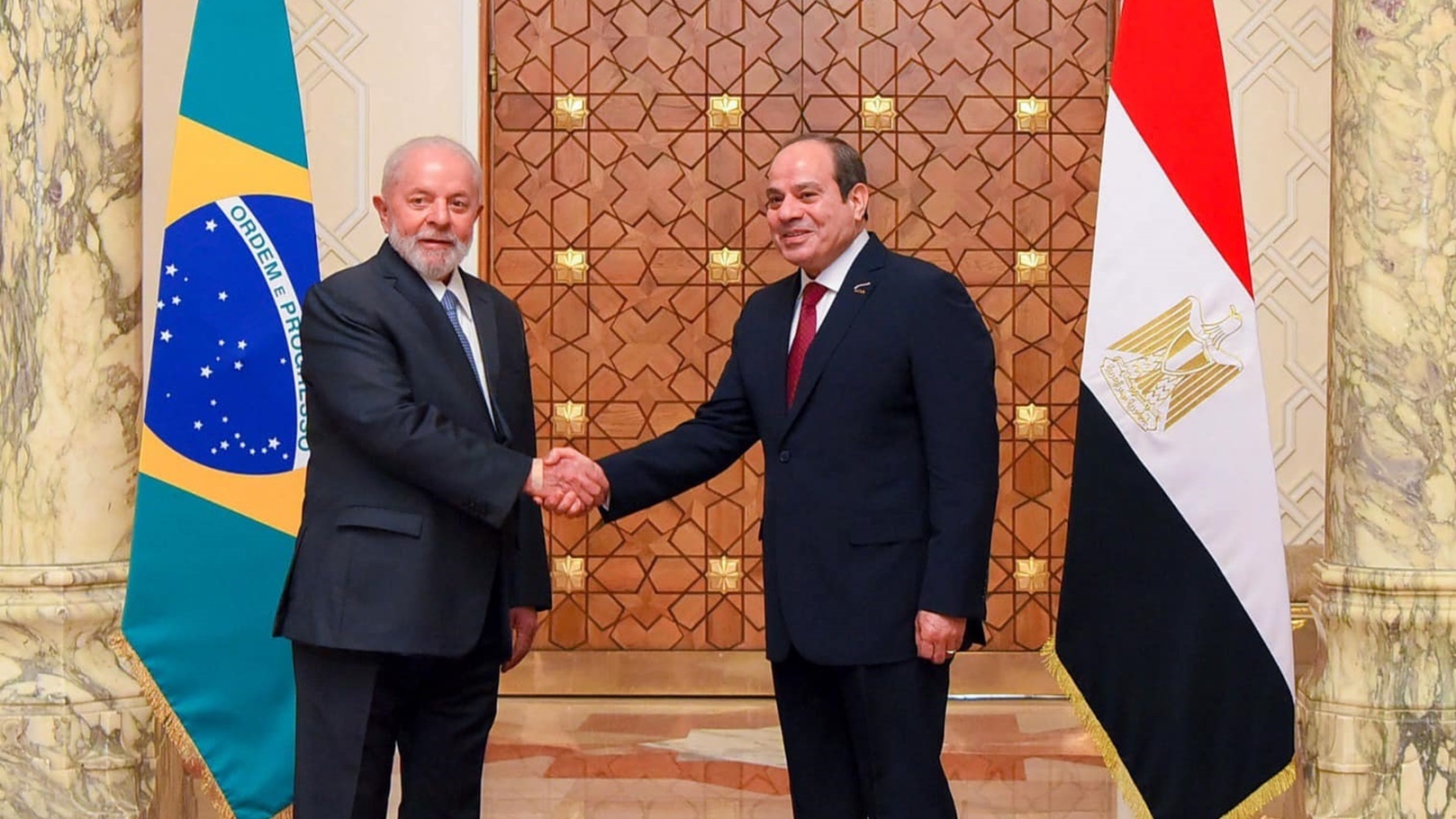 الرئيس السيسي ونظيره البرازيلي