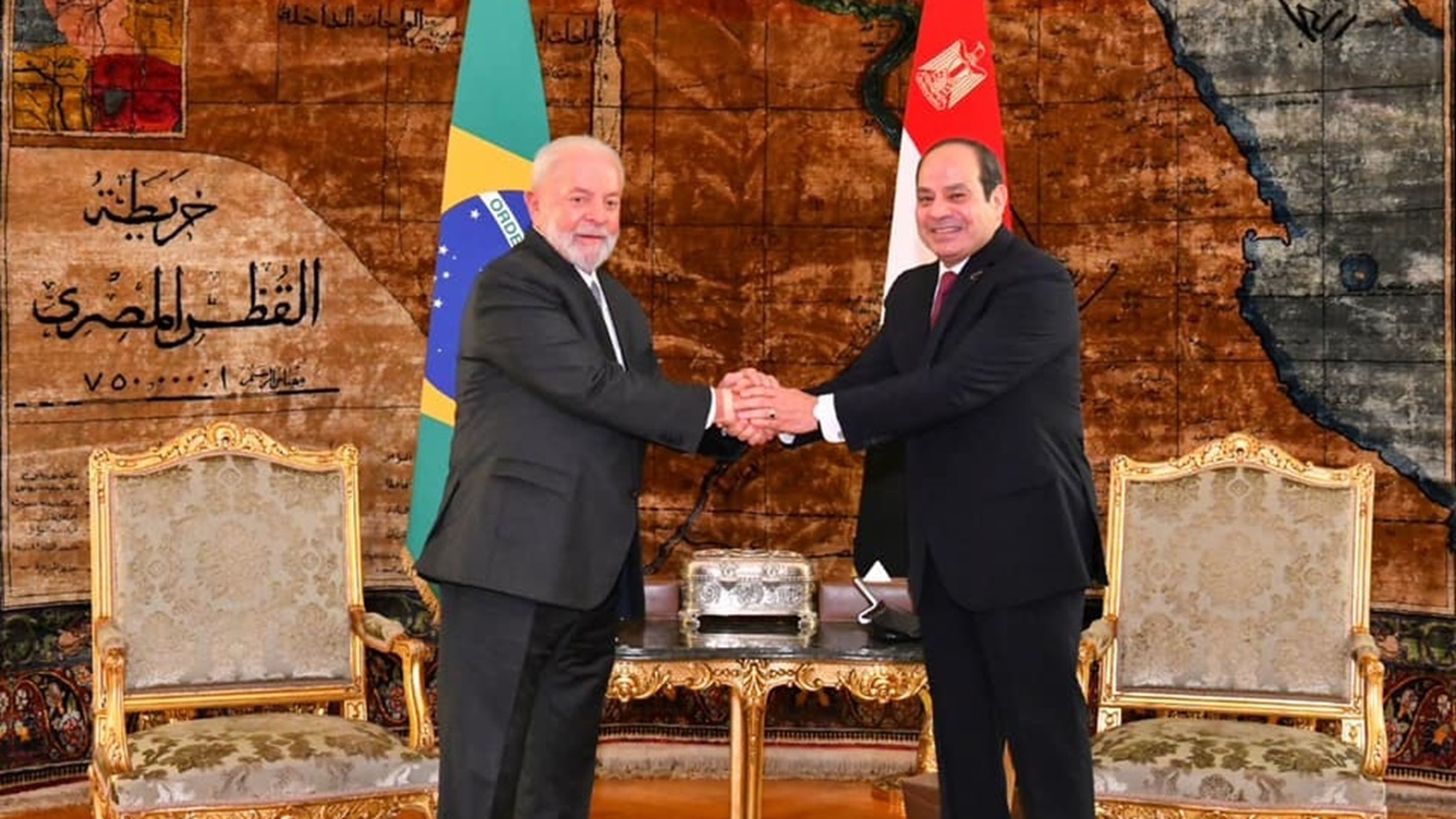 الرئيس السيسي ونظيره البرازيلي