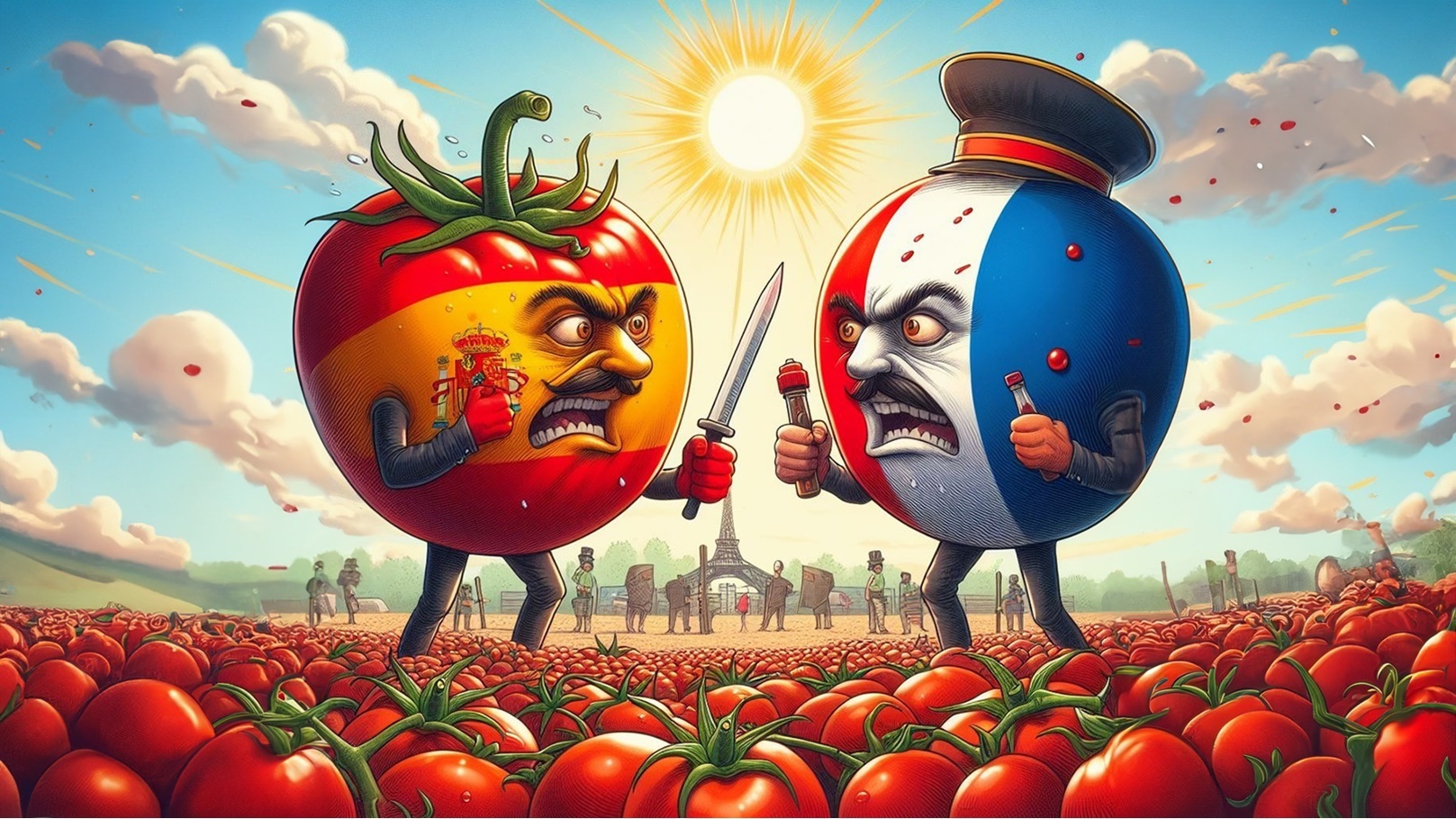 حرب الطماطم