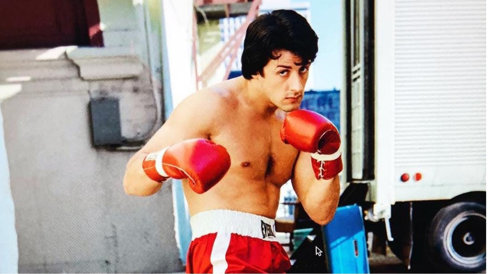 سيلفيستر ستالون من فيلم روكي