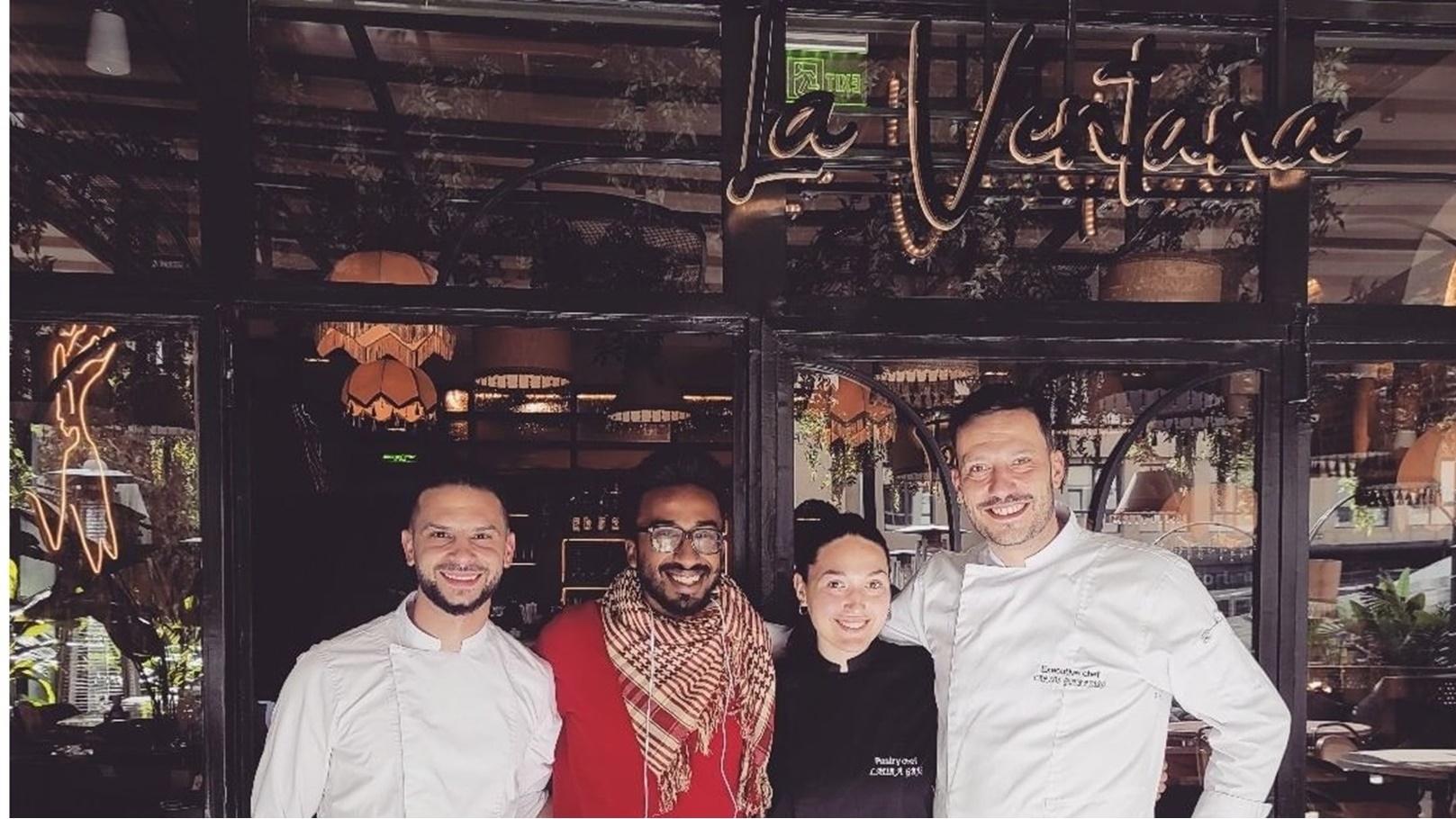 كاميرا Food Today مع أسرة مطعم La Ventana الأسباني