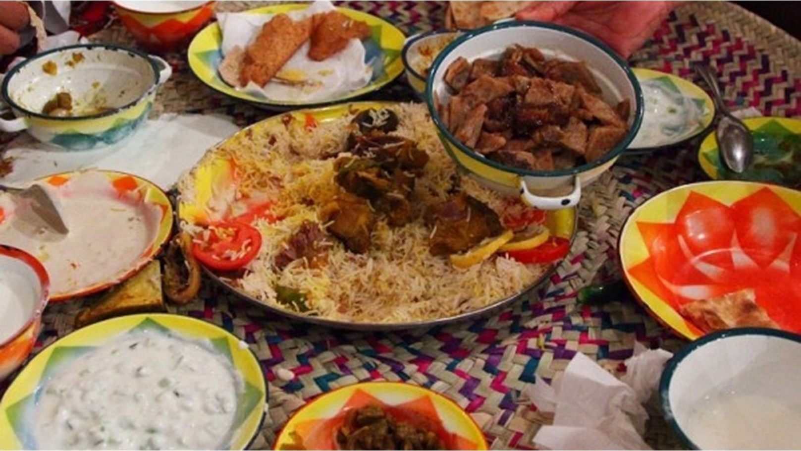 طريقة عمل الكبسة السعودي بالموز