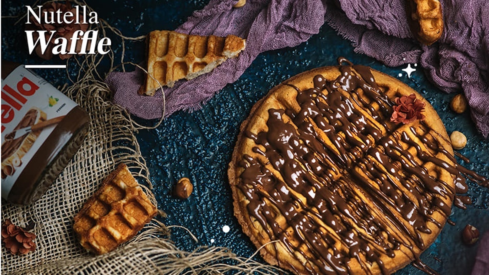 وافل النوتيلا